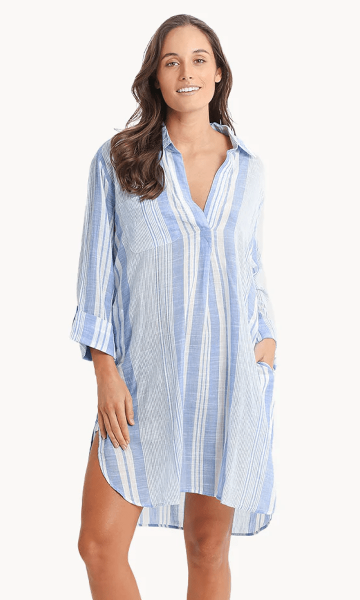 Sunseeker Wilder Painters Shirt - Royal.