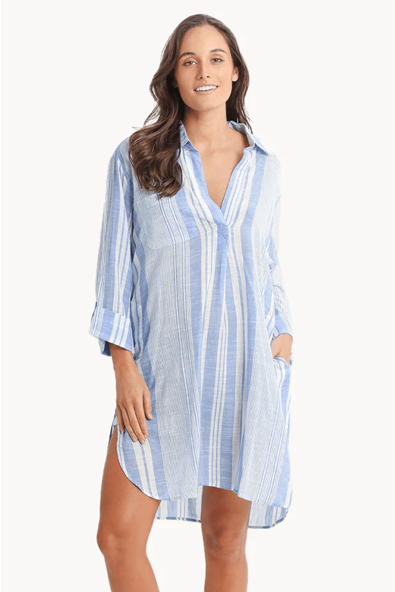 Sunseeker Wilder Painters Shirt - Royal.