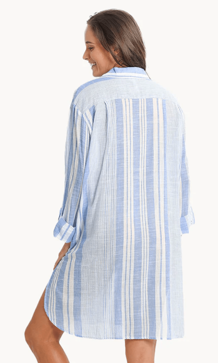 Sunseeker Wilder Painters Shirt - Royal.