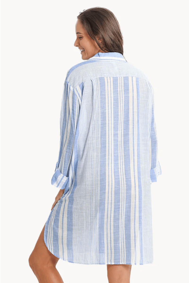 Sunseeker Wilder Painters Shirt - Royal.