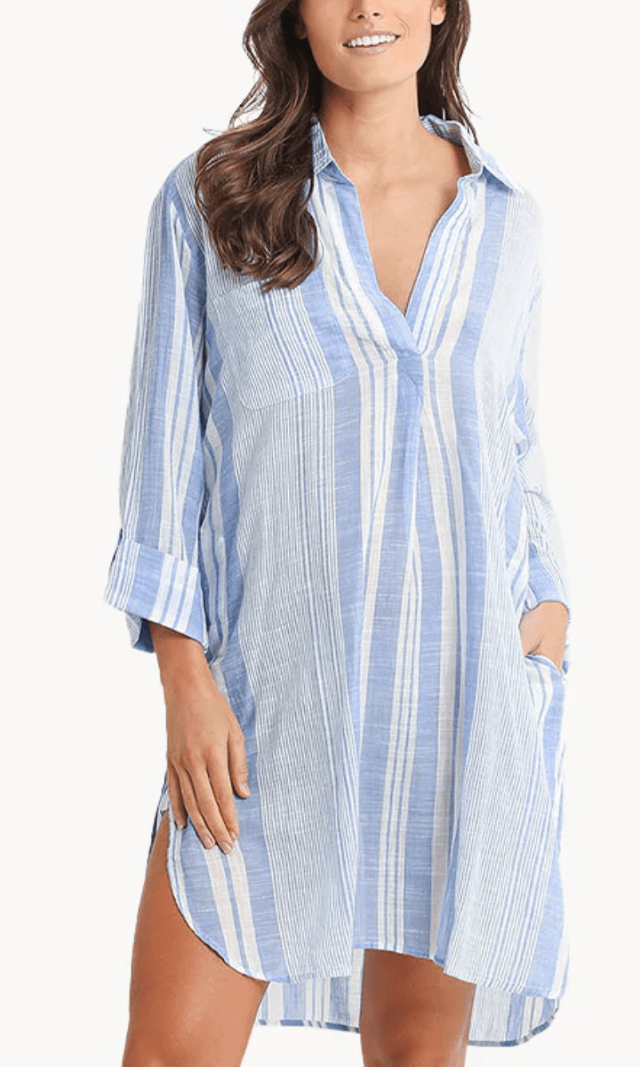 Sunseeker Wilder Painters Shirt - Royal.