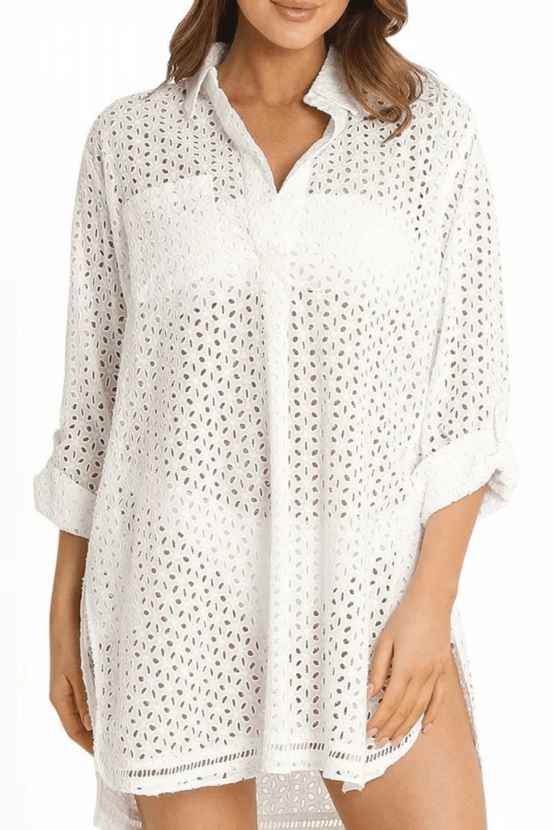 Sunseeker Soho Painters Shirt - White.