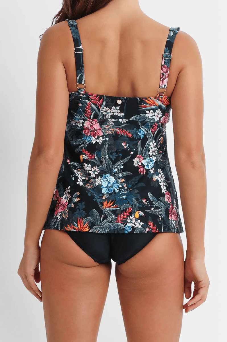 Sunseeker Cuba E/F Frill Minimiser Singlet - Black.