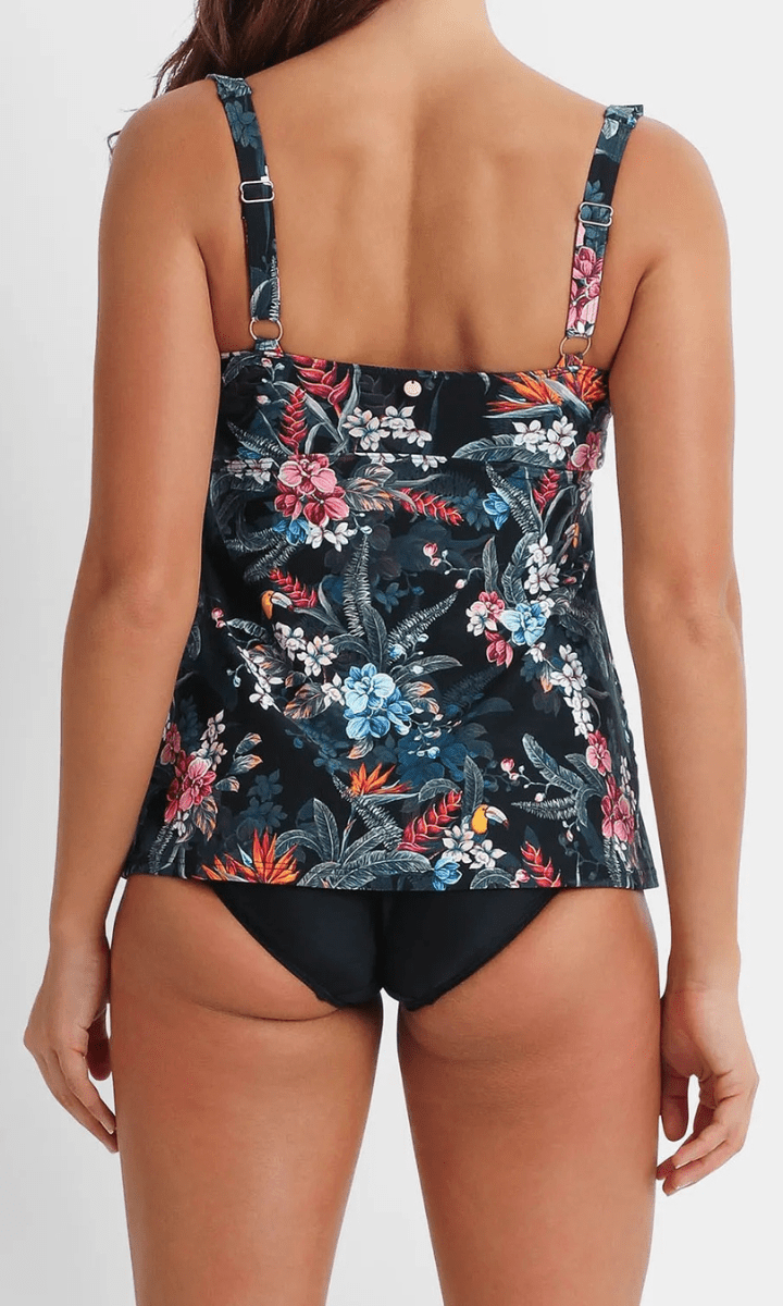 Sunseeker Cuba E/F Frill Minimiser Singlet - Black.