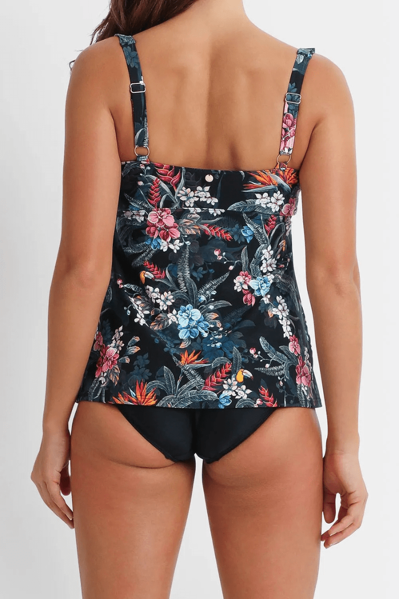 Sunseeker Cuba E/F Frill Minimiser Singlet - Black.