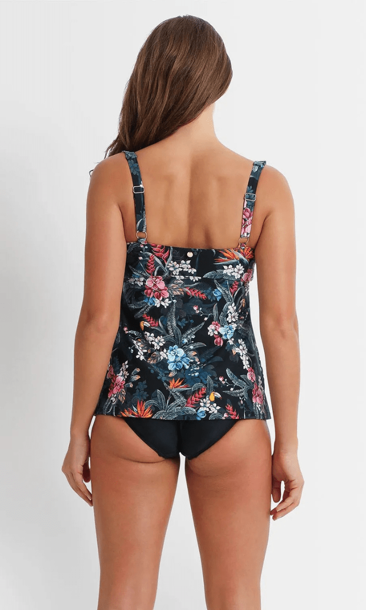 Sunseeker Cuba E/F Frill Minimiser Singlet - Black.