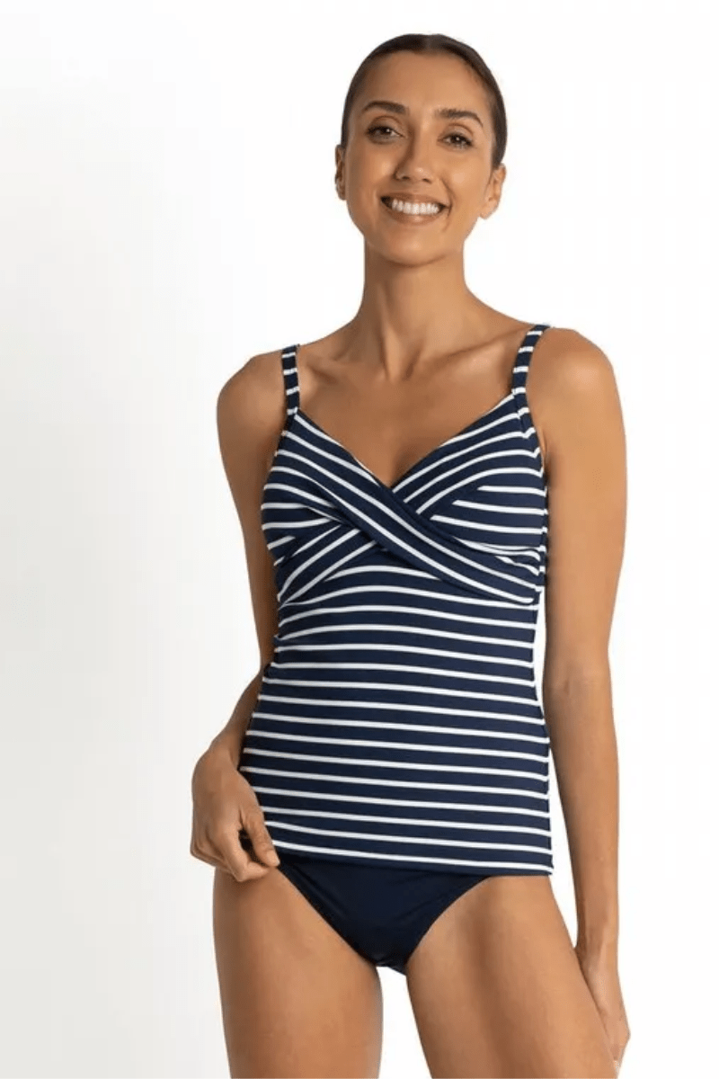 Sunseeker Santorini Twist Front Singlet.