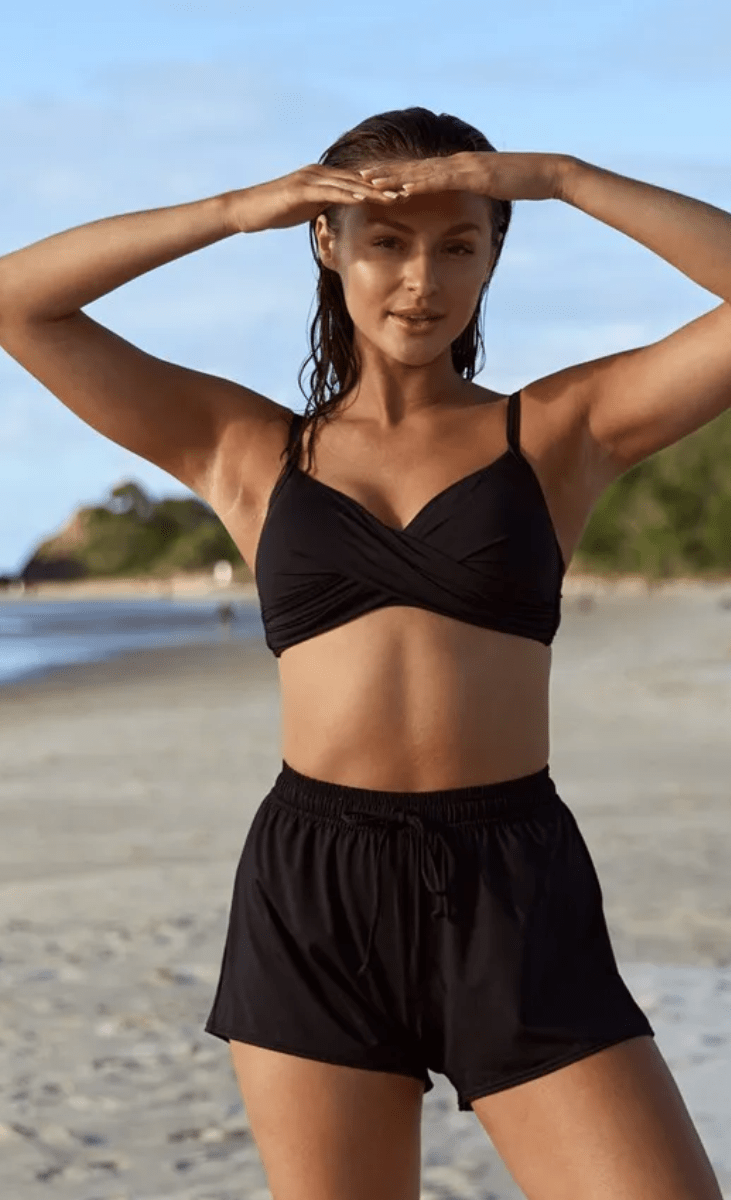 Sunseeker Basix Swim Board Short Black.