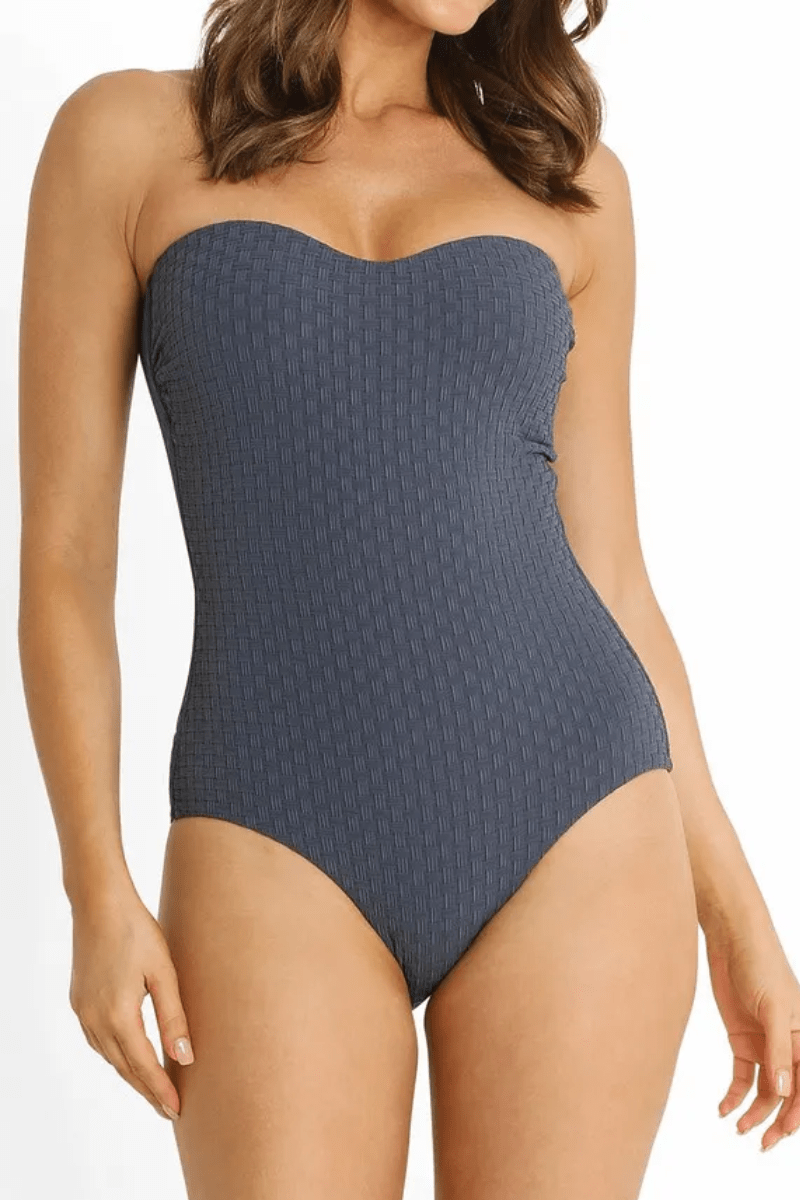 Sunseeker Picnic Bandeau One Piece Midnight.
