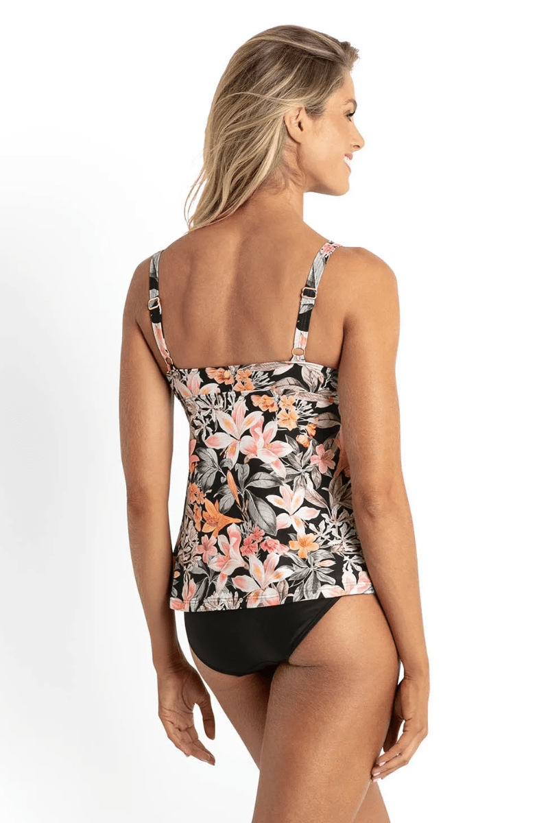 Sunseeker Rome Frill Singlet - Black.