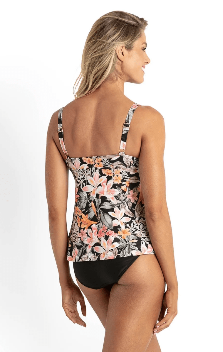 Sunseeker Rome Frill Singlet - Black.