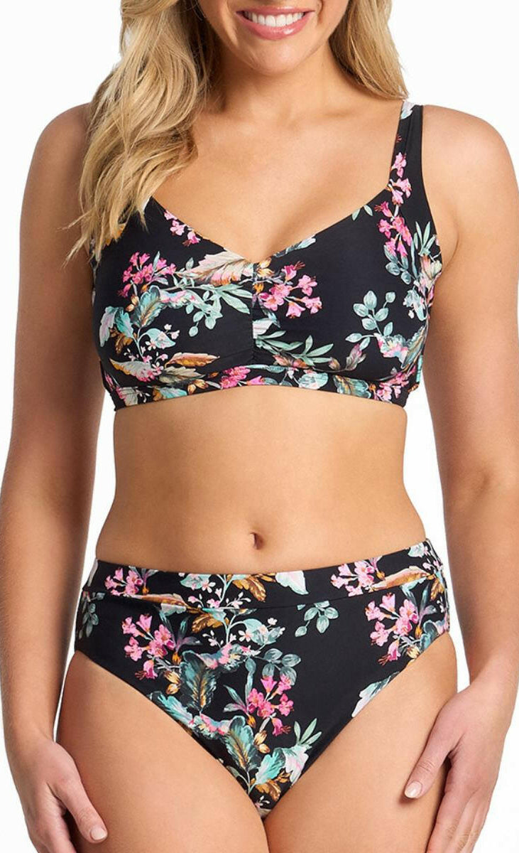 Sunseeker Viola DD/E Soft Strap Bra - Black.