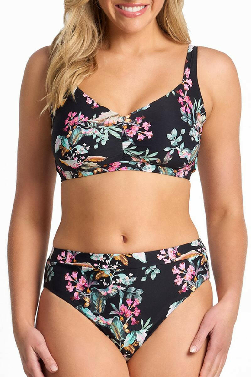 Sunseeker Viola DD/E Soft Strap Bra - Black.