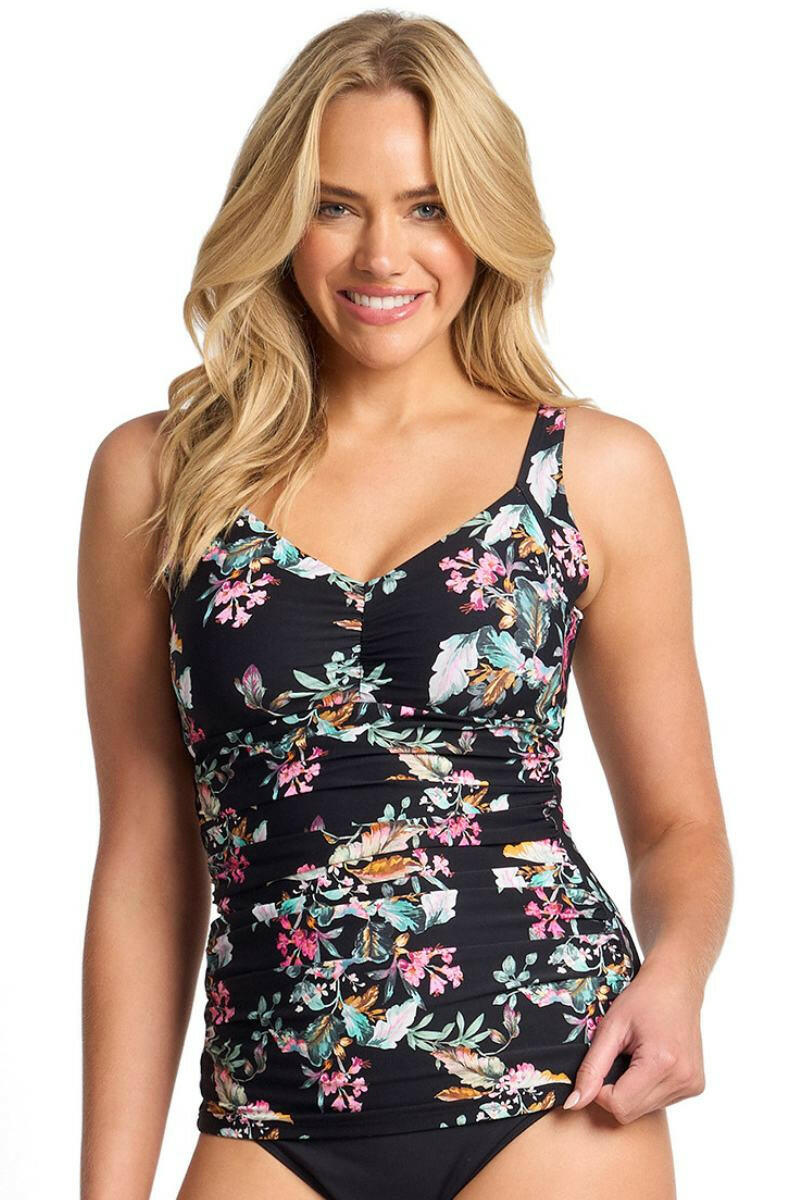 Sunseeker Viola DD/E Soft Strap Singlet - Black.