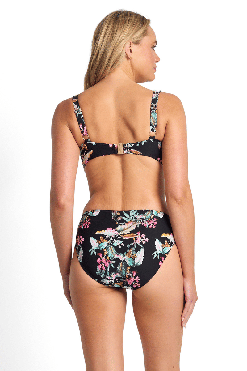 Sunseeker Viola E/F Frill Bra - Black.