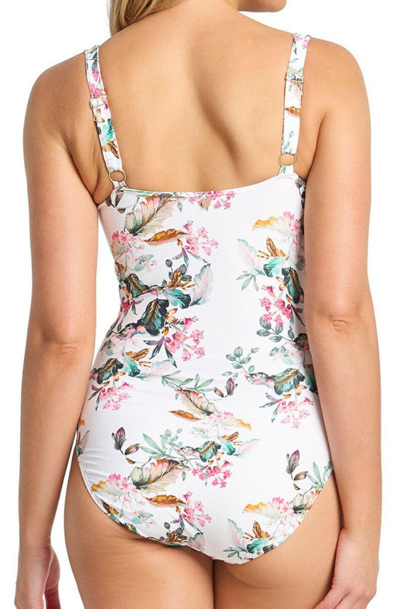 Sunseeker Viola E/F Frill One Piece - White.