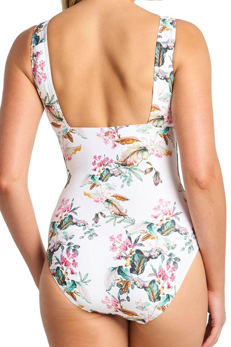 Sunseeker Viola Frill One Piece - White.