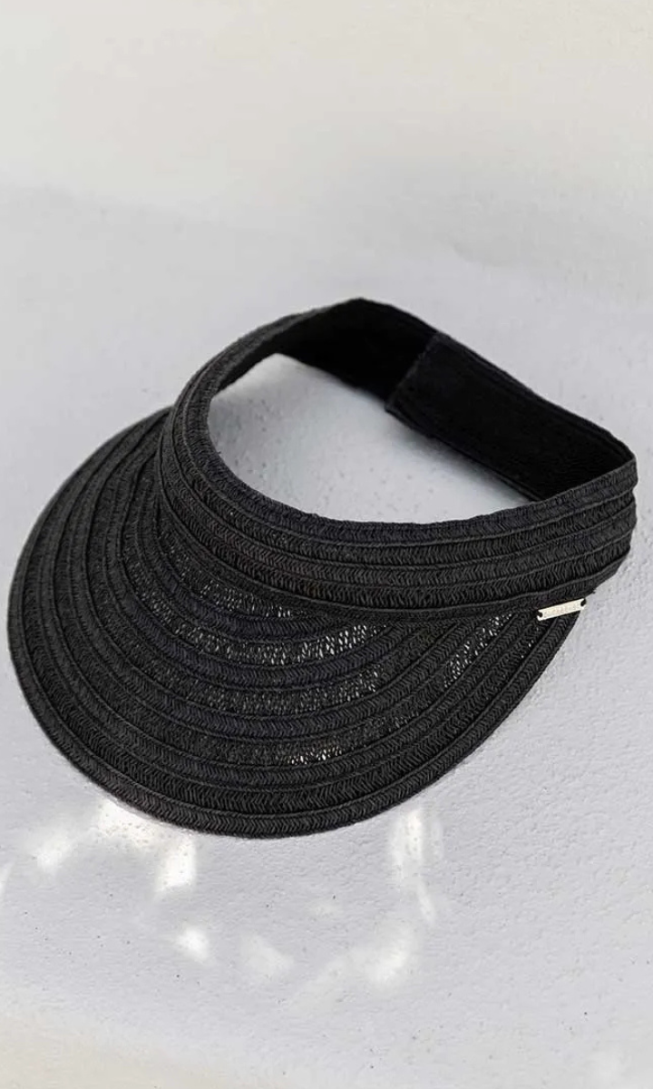 Sunseeker Castaway Visor - Black.