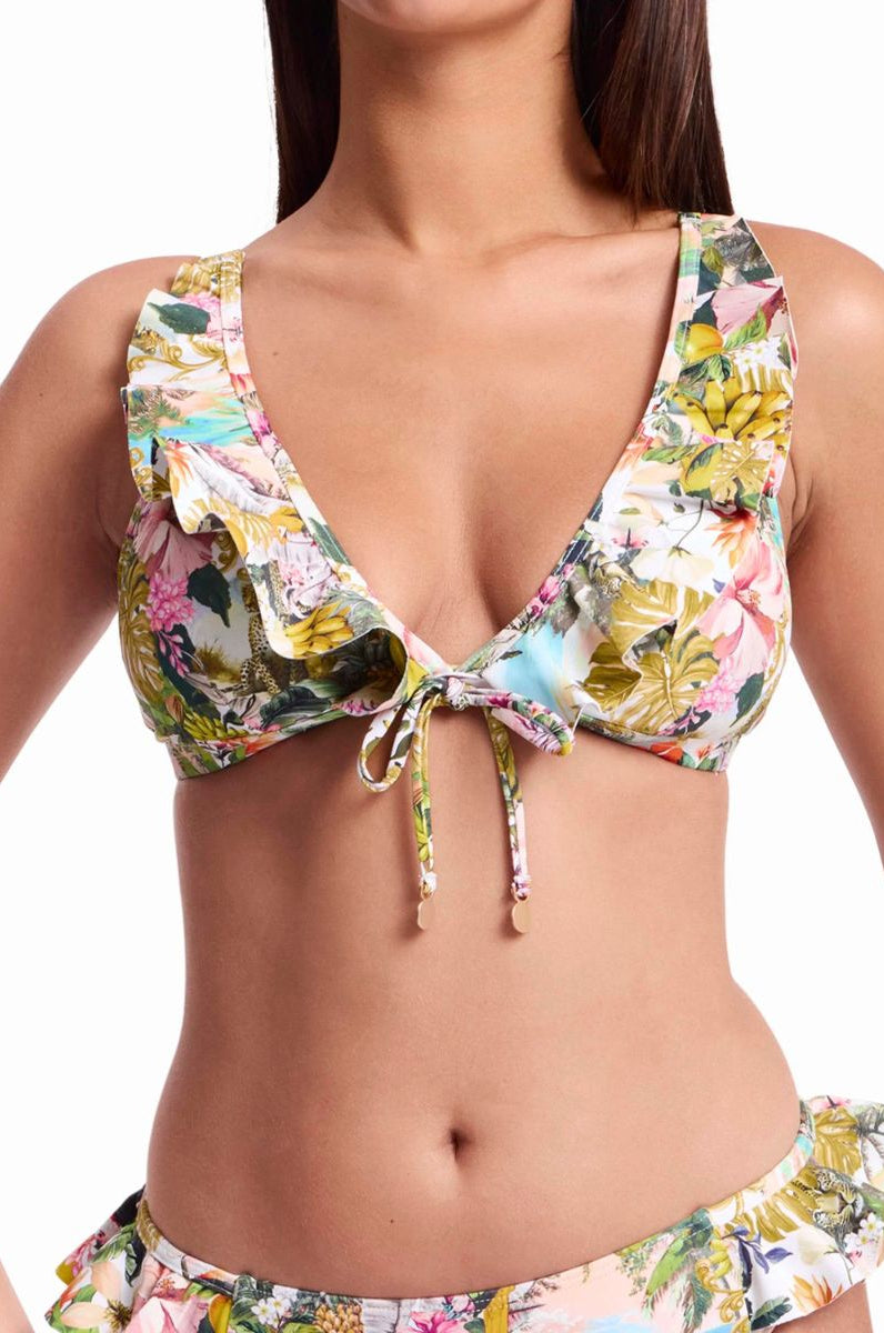 Sunseeker SS12989 White Lotus Frill Bra
