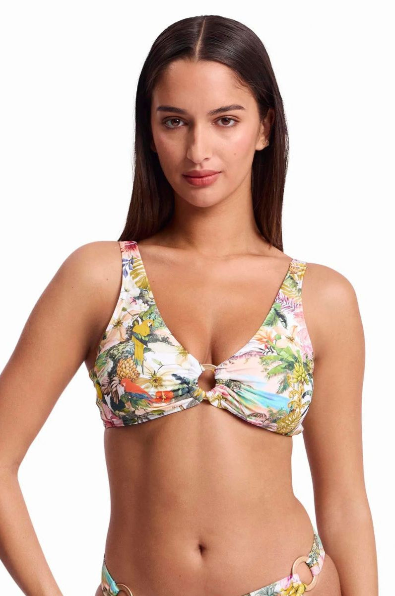Sunseeker SS12988 White Lotus Ring Halter Bra