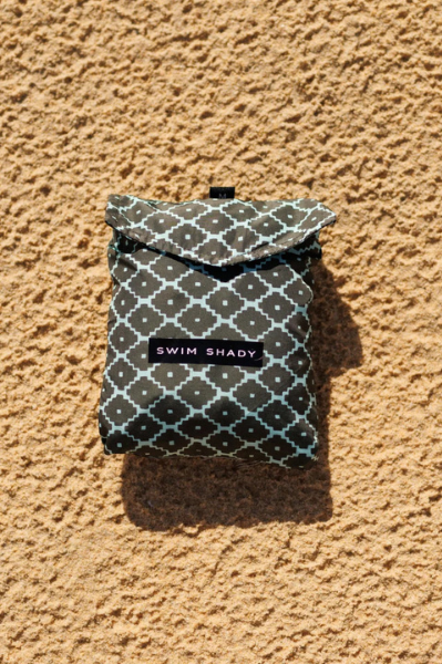 Swim Shady Evergreen Diamond Swim Shorts.