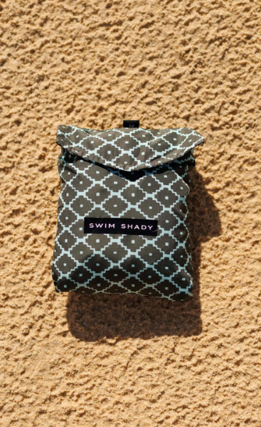 Swim Shady Evergreen Diamond Swim Shorts.