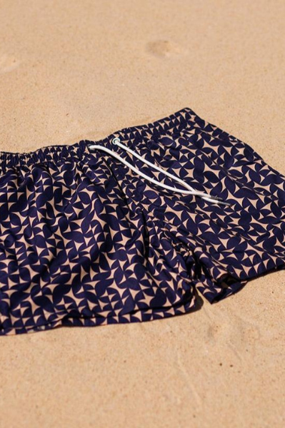 Swim Shady Sapphire Sand Swim Shorts.