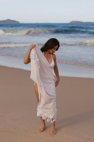 Swim Shady Coconut Sands Beach Towel.