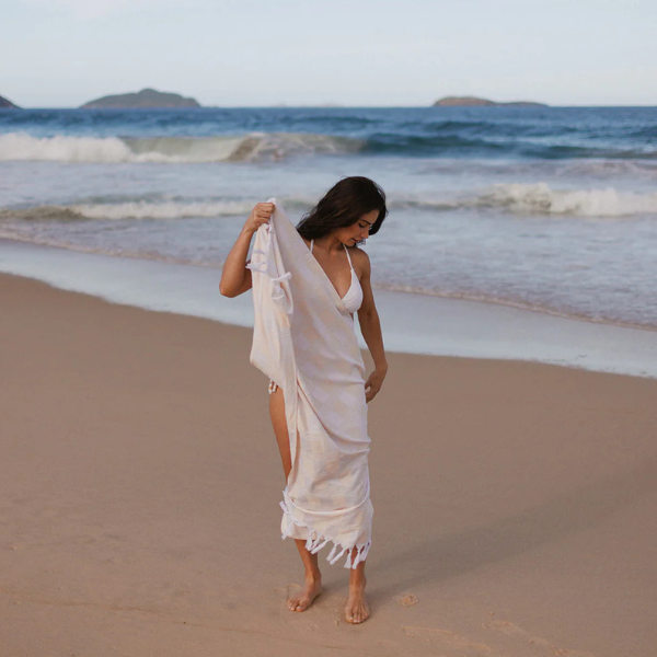 Swim Shady Coconut Sands Beach Towel.