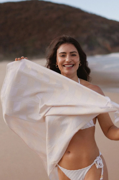 Swim Shady Coconut Sands Beach Towel.