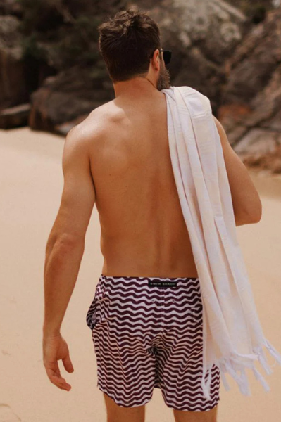 Swim Shady Coconut Sands Beach Towel.