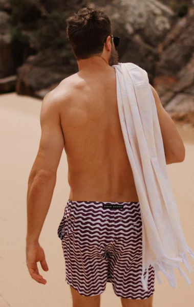 Swim Shady Coconut Sands Beach Towel.