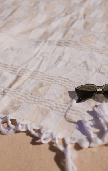 Swim Shady Coconut Sands Beach Towel.