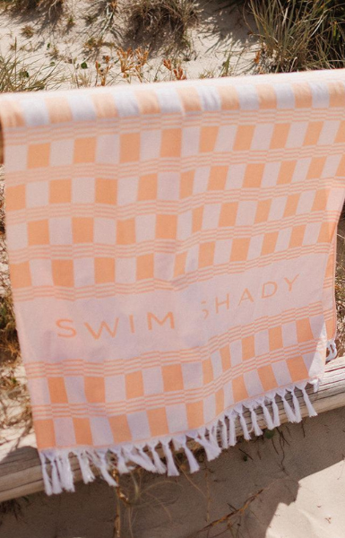 Swim Shady Sun Kissed Beach Towel.