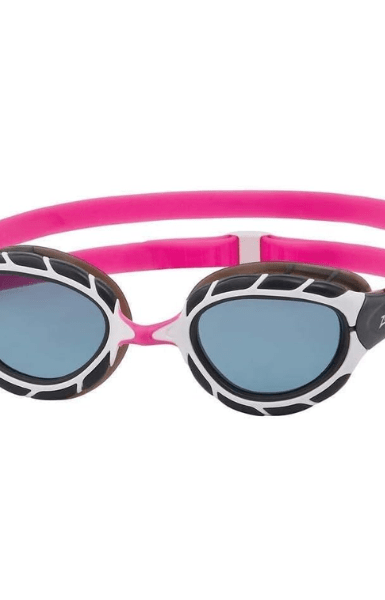 Zoggs Original Predator Reactor Smoke Lens Pink.