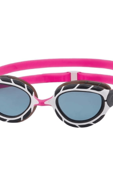 Zoggs Original Predator Reactor Smoke Lens Pink.