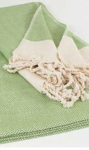 The Original Turkish Towel Peshtemal DIAMOND WEAVE - Made in Turkey.