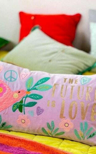 Future Is Love Cushion Cover 30 x 50 cm.
