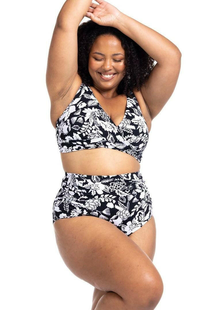 Cantata Forte AT3777CF Wrap Front Bra Top.