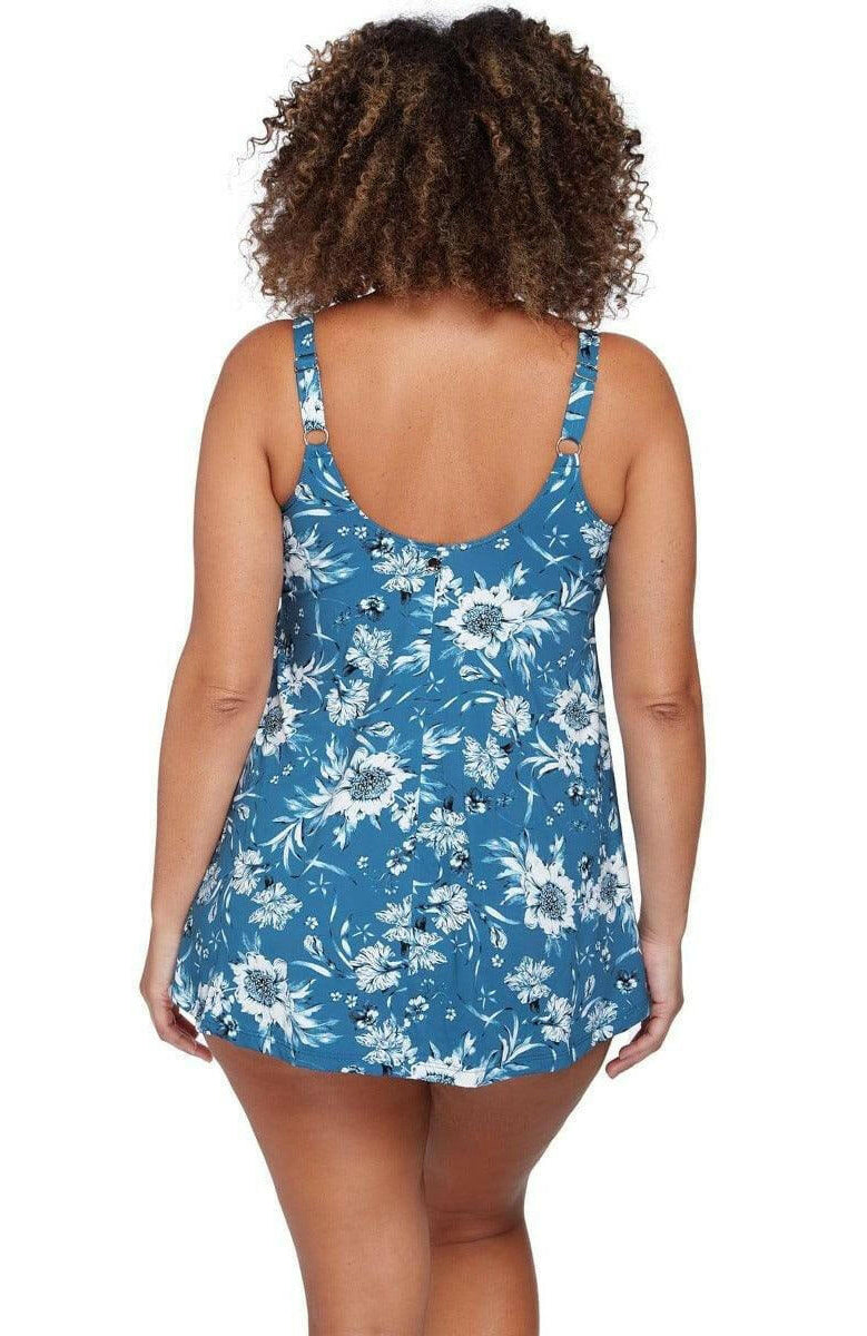 Artesands AT1723DU Fleur Du Champ Cerulean Delacroix Swim Dress.