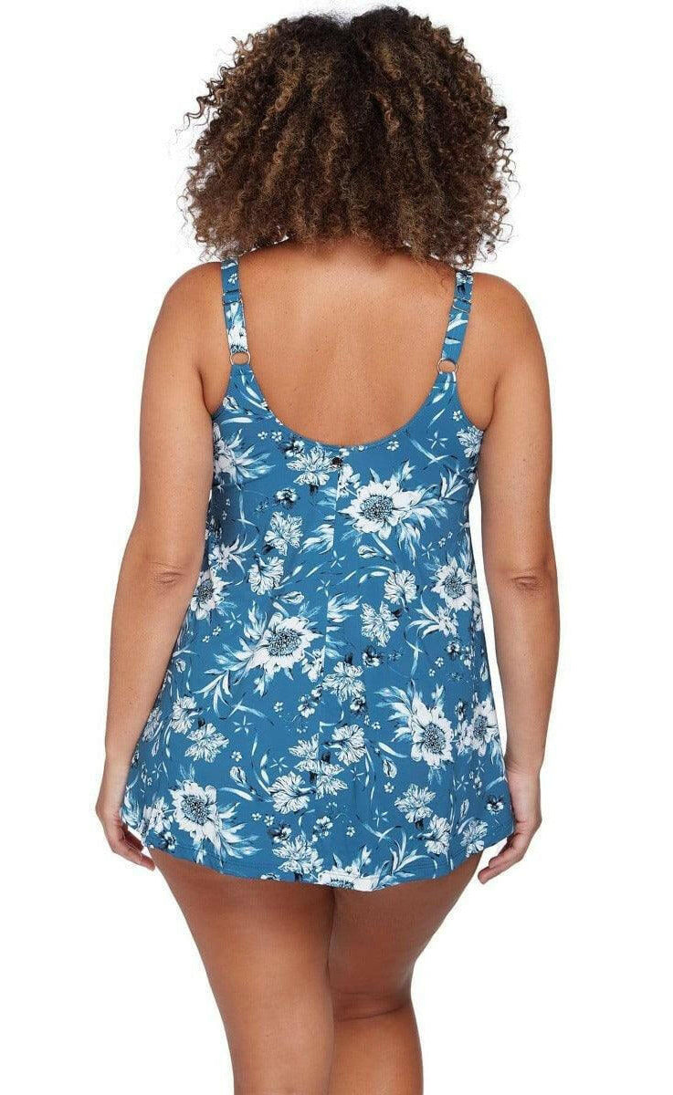 Artesands AT1723DU Fleur Du Champ Cerulean Delacroix Swim Dress.