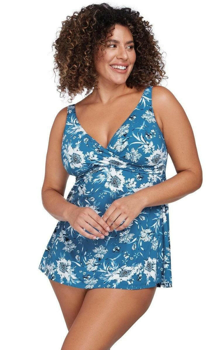 Artesands AT1723DU Fleur Du Champ Cerulean Delacroix Swim Dress.