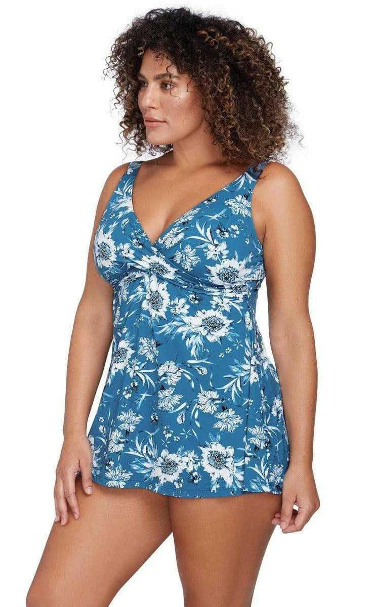 Artesands AT1723DU Fleur Du Champ Cerulean Delacroix Swim Dress.