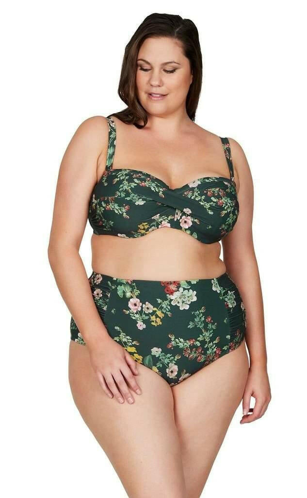 AT4705NK Artesands Rouched side High Waisted Pant.