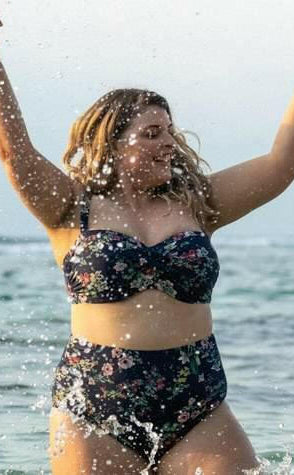 AT4705NK Artesands Rouched side High Waisted Pant.