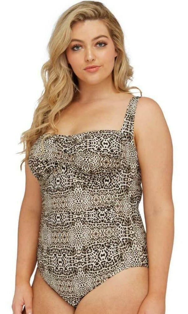 Artesands D/DDCup One Piece Leopard Print.