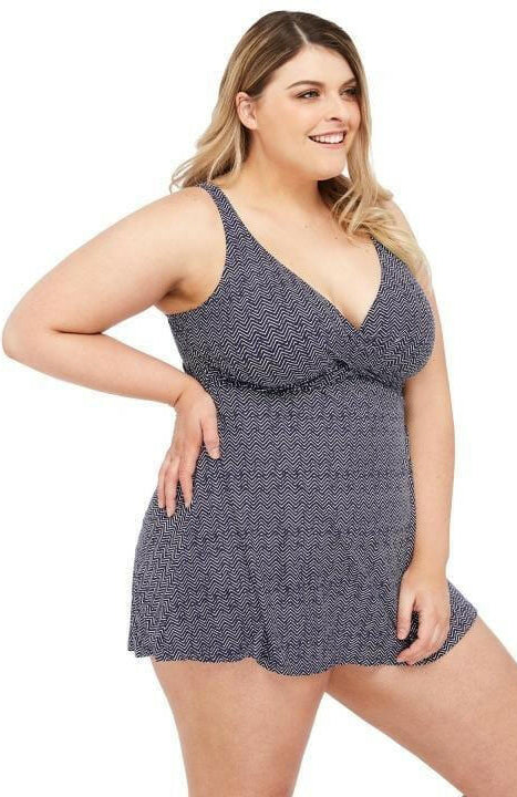 Artesands AT17233ZZ Navy Multicup Swim Dress.