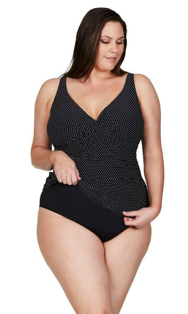 Artesands AT3721PR Multicup Fit Tankini Plus Size.
