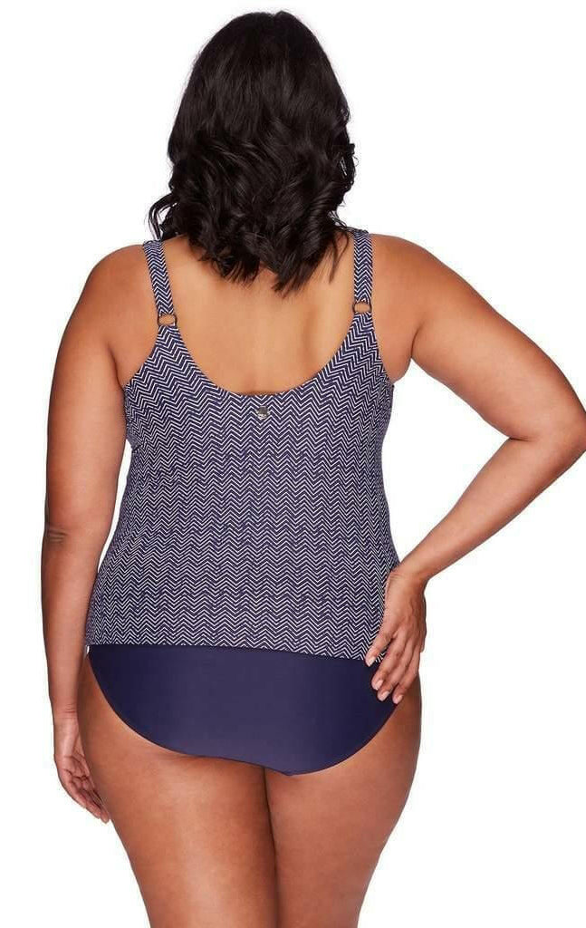 Artesands AT3721ZZ D - G Cup Tankini Plus Size.