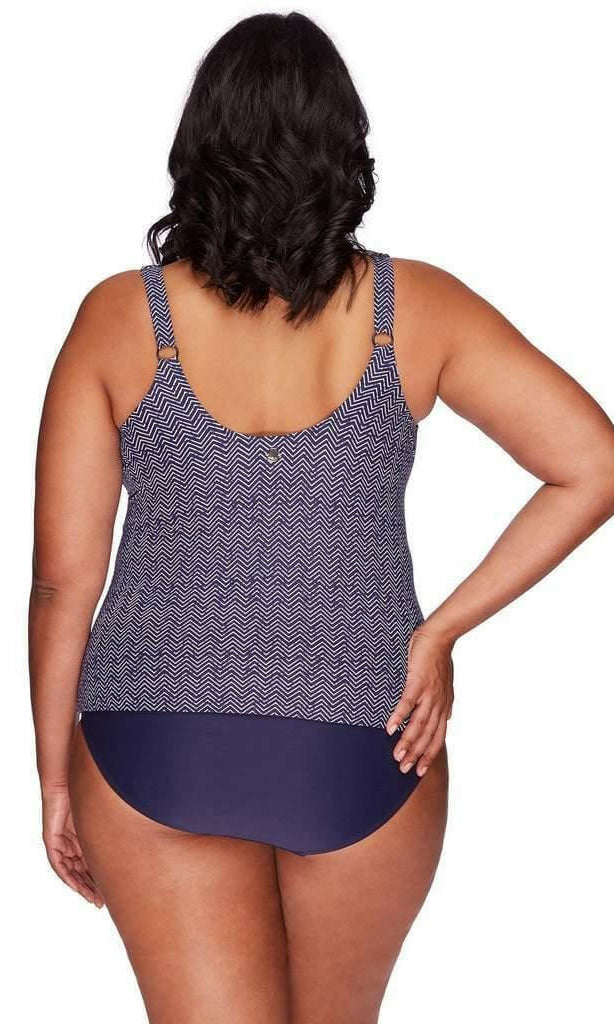 Artesands AT3721ZZ D - G Cup Tankini Plus Size.